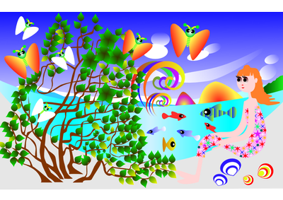 沖縄風景イラスト ヨコのｈｐ