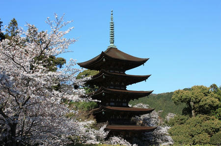 瑠璃光寺五重塔