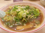大栄ラーメンの肉なし醤油ラーメンｂｙねぎ麻呂