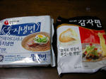 韓国の麺２種類