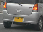 沖縄から来た車