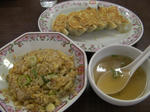 王将の餃子、チャーハン