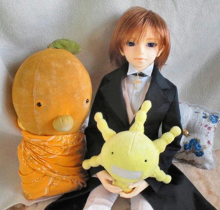 引きつっているロウェルが居るよ。
