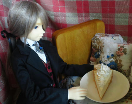 レアチーズケーキですね