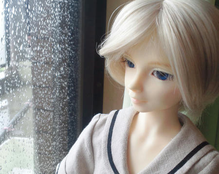 雨、降ってますね？