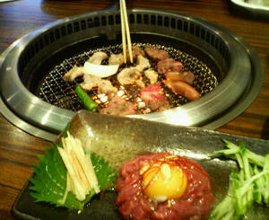 免許取得祝いの焼肉
