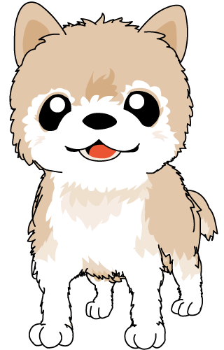 無料 素材 イラスト ポメラニアン Free Pomeranian