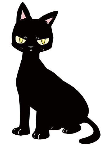 Japanese 無料素材イラスト 商用可 野良猫のスズ English Free Download Picture Suzu Of The Wild Cat Masaya Suzuki Footsteps 足音 鈴木将也