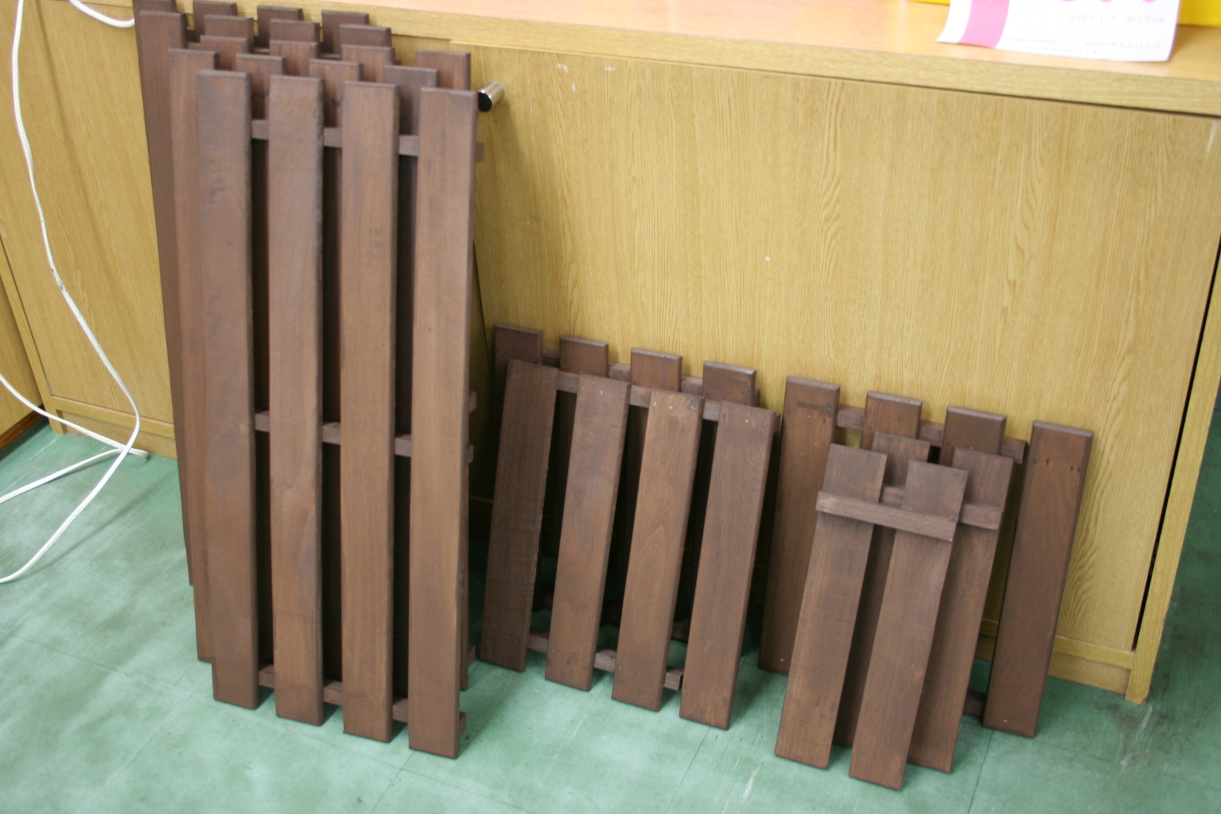 室外機カバー すのこ DIY スノコ エアコンカバー 自作