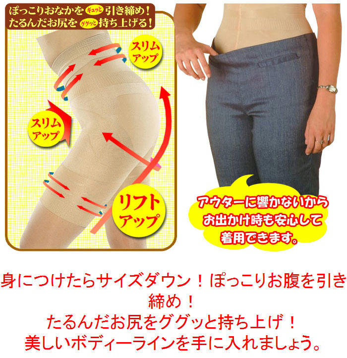 脚細見えスパッツ,腹巻・骨盤ベルト,細見えインナー