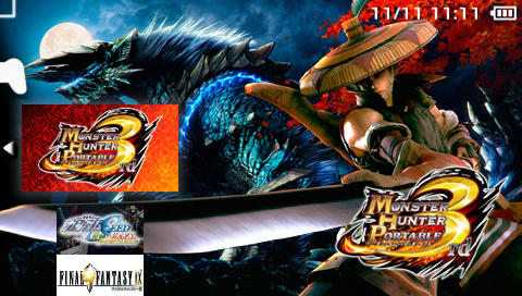 モンスターハンターポータブル3rd アイコン 壁紙リリース I W F P Icon Wallpaper For Psp
