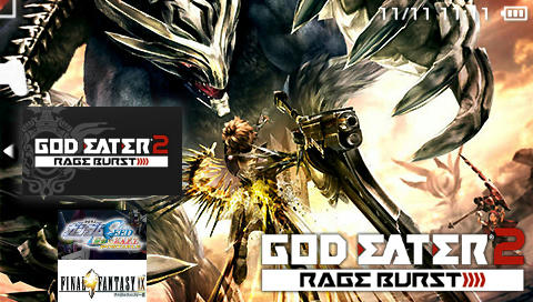 God Eater 2 Rage Burst アイコン 壁紙リリース I W F P Icon Wallpaper For Psp