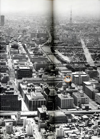 大手町ビル1969北方向から