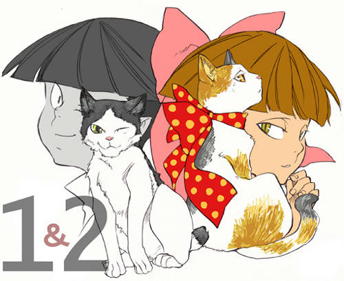 猫としての彼女達。(1.2期)