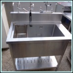 食器洗浄機用ソイルドシンク★ダスト付 w950