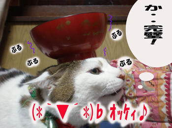 良くできました。(*｀д´)b OK!