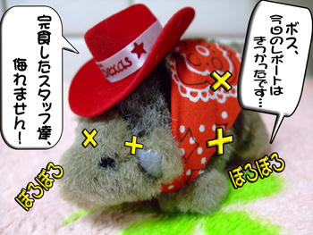 お疲れ様（笑）