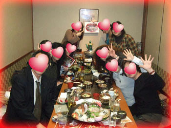 全員で記念写真❤