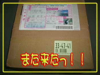 o(*^▽^*)oあはっ♪またしてもお荷物が・・・