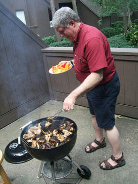 おぴさんのダーリンが貴方で良かった。BBQ、最高だったよ～