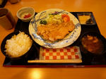 しょうが焼定食！肉がやわかくてうまかったです♪