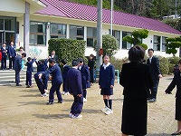 みんなでアーチ