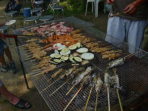 お肉や野菜は持っていったのよ