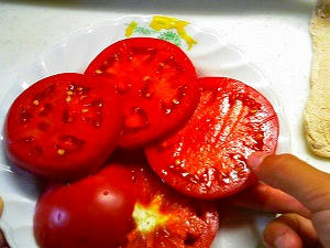 中も真っ赤だよ~