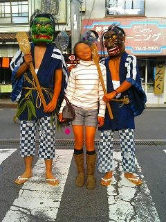 真ん中は娘です。へへ