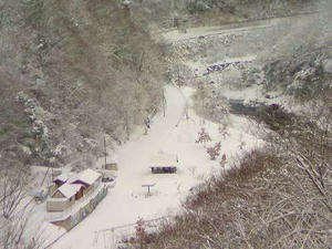 もちろんキャンプ場も雪！雪！