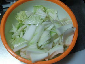 簡単料理レシピ,麻婆白菜風炒めものの作り方