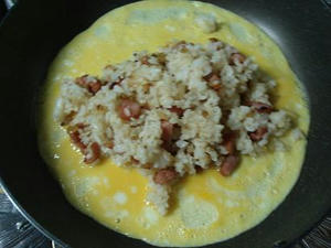 料理レシピ,卵ふわふわオムライスの作り方