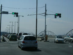 070321鶴川街道と多摩川大橋