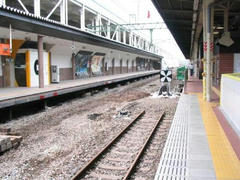博多駅８、９番線の風景