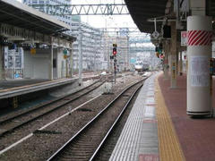 JR博多駅下り４番線？