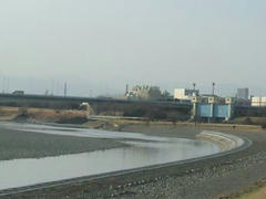 多摩川の風景