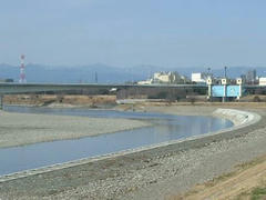 多摩川の風景