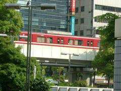 JR川崎駅から見た風景
