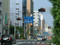 八王子の町並み