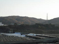 多摩川の堰