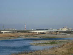 多摩川の風景