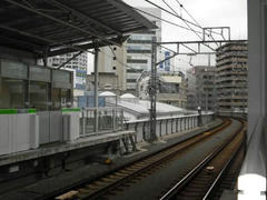 不動前駅から目黒方面