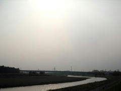 多摩川・定点観測