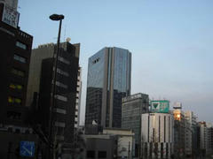 JR田町駅の風景