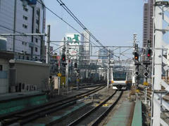 新宿駅の風景