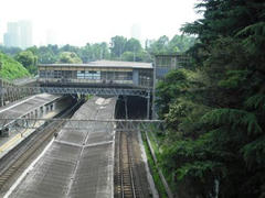 ＪＲ四ツ谷駅全景