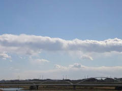 多摩川の風景