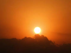 多摩川☆夕焼け