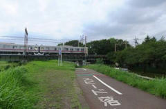 多摩川の風景