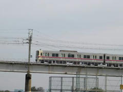晩秋の多摩川